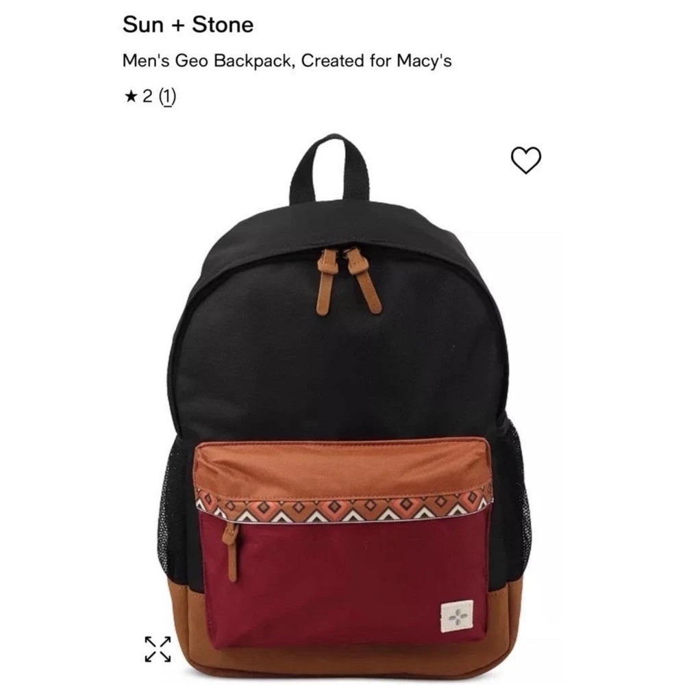 NEW men's GEO backpack from MACY's.    A cool mix of style and function.